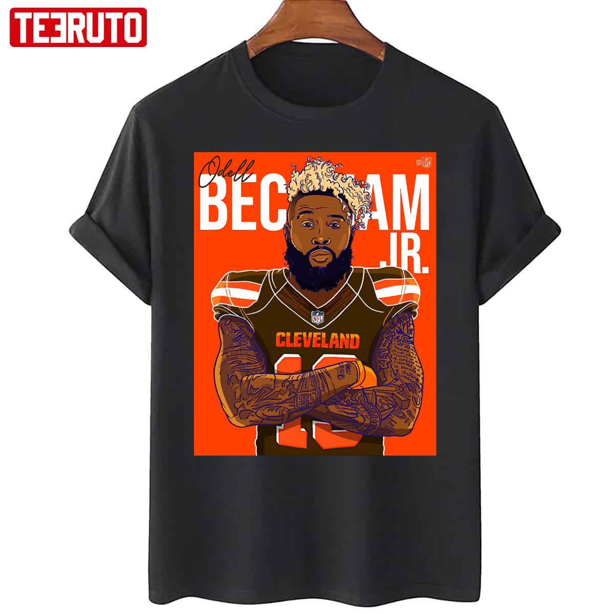 Buy the Mens Cleveland Browns Odell Beckham Football Jersey Size Medium