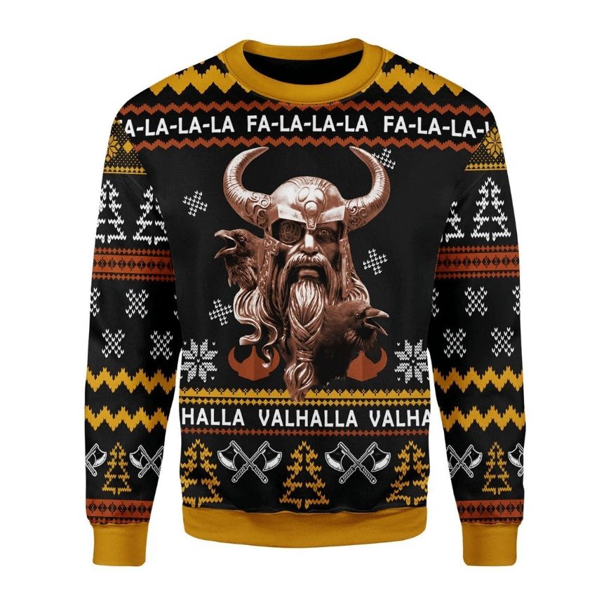 Odin Valhalla All Over Printed Sweater