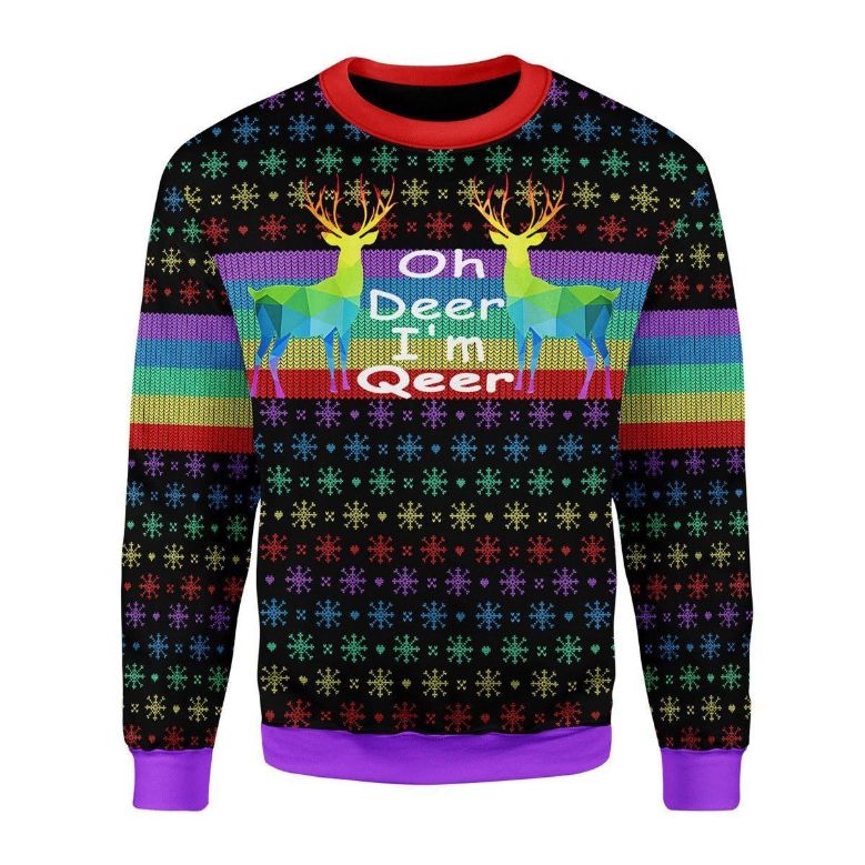 Oh Deer I’m LGBT 3D Sweater
