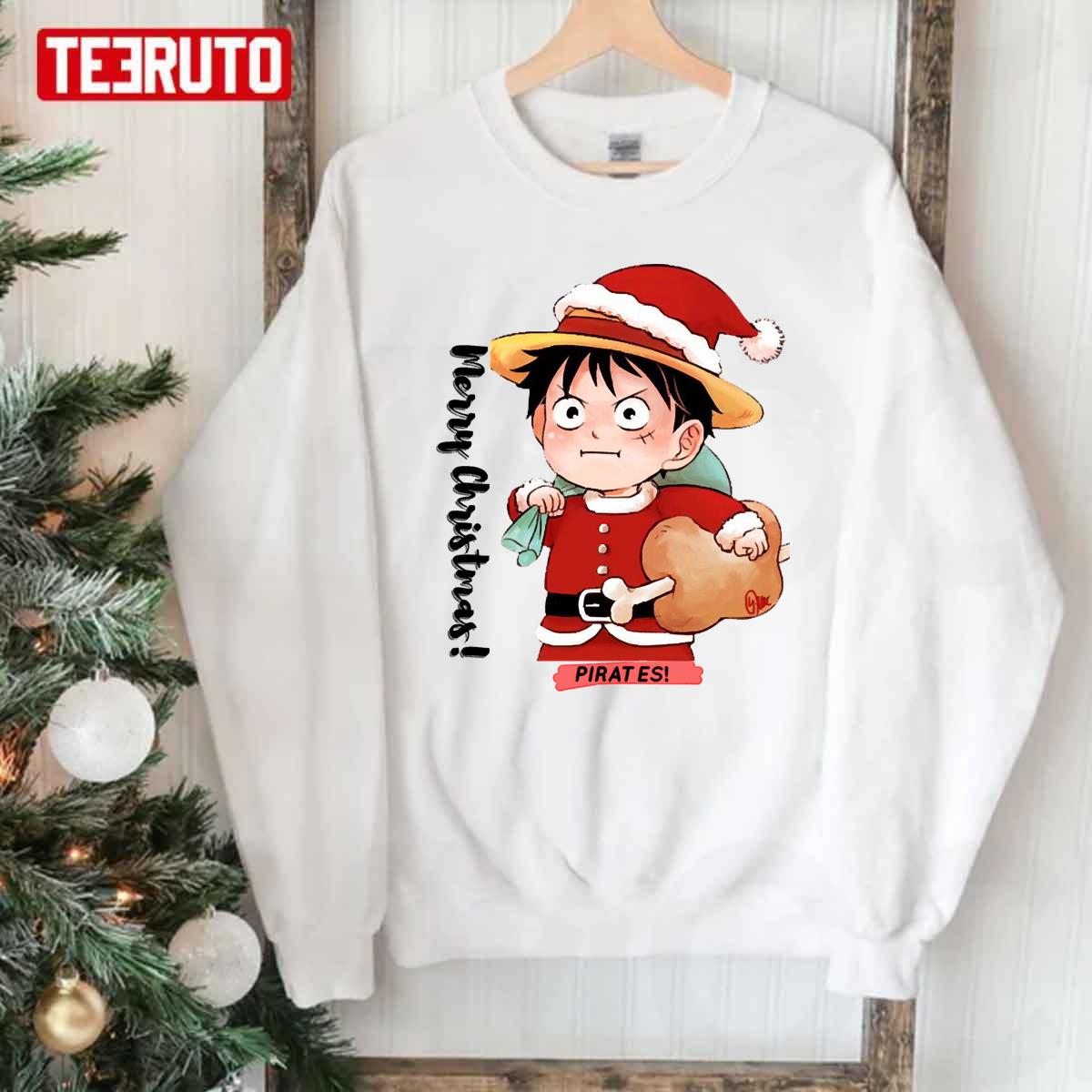One Piece Luffy Christmas Unisex Sweatshirt