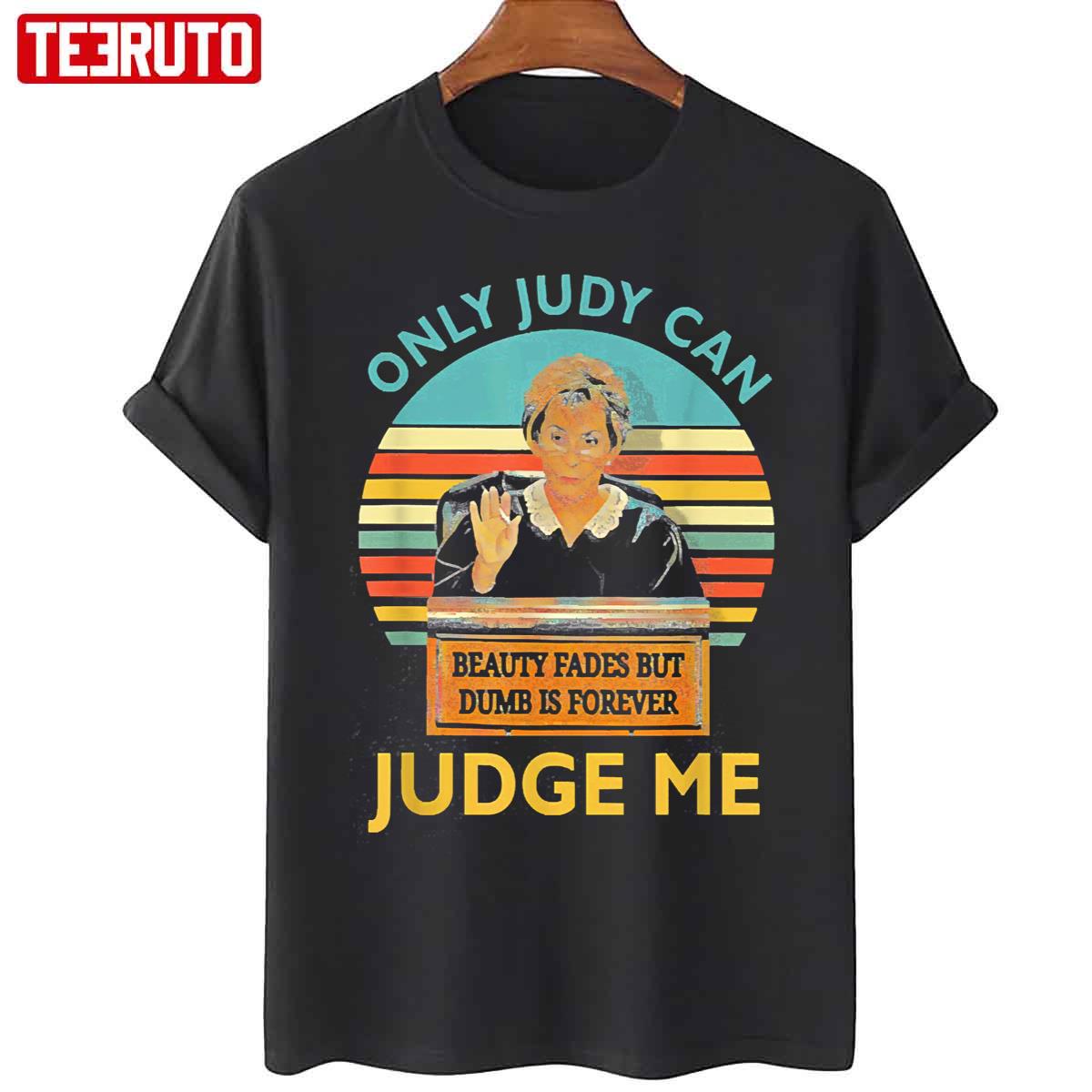 Only Judy Can Judge Me Vintage Unisex T-Shirt