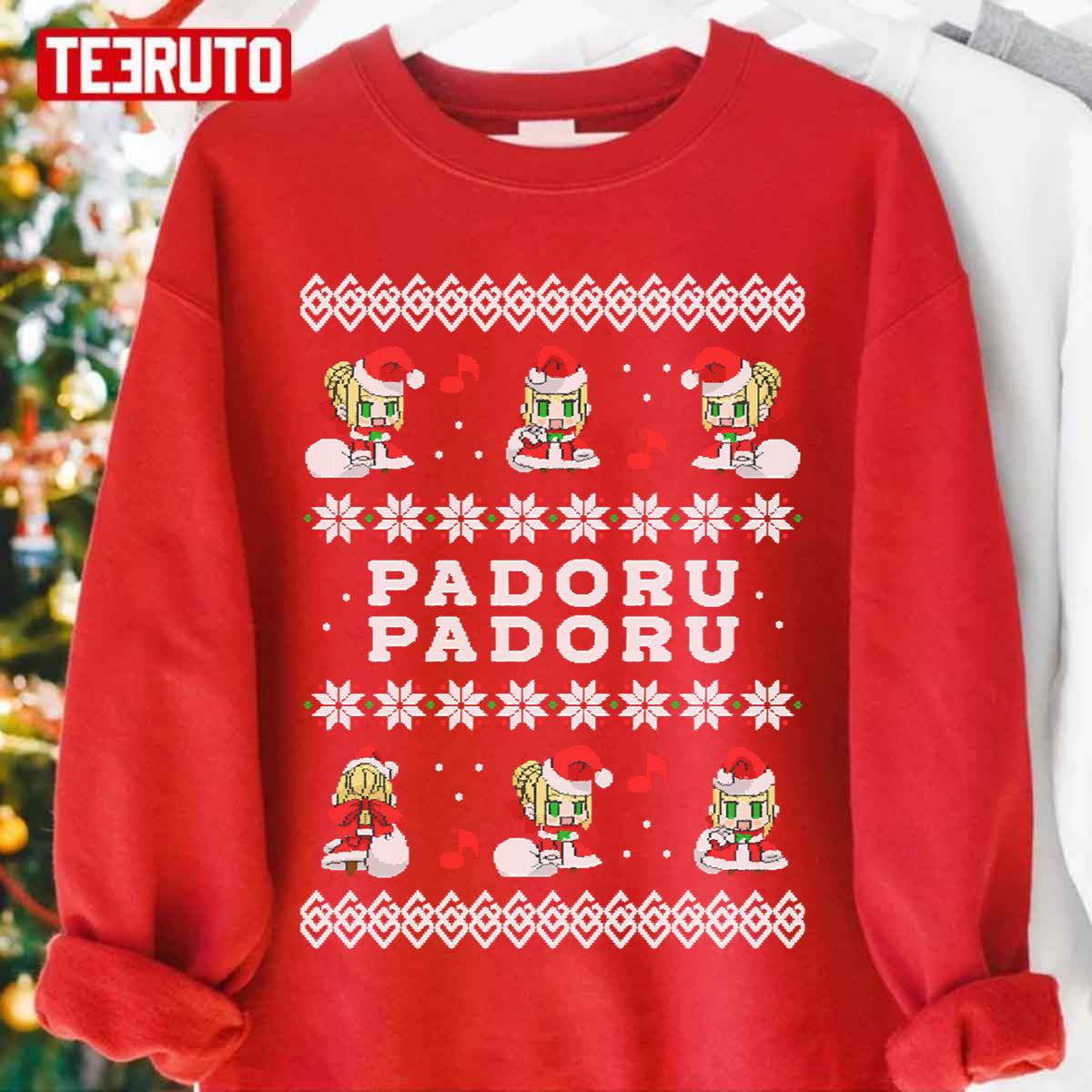 Padoru Padoru Christmas Ugly Unisex Sweatshirt