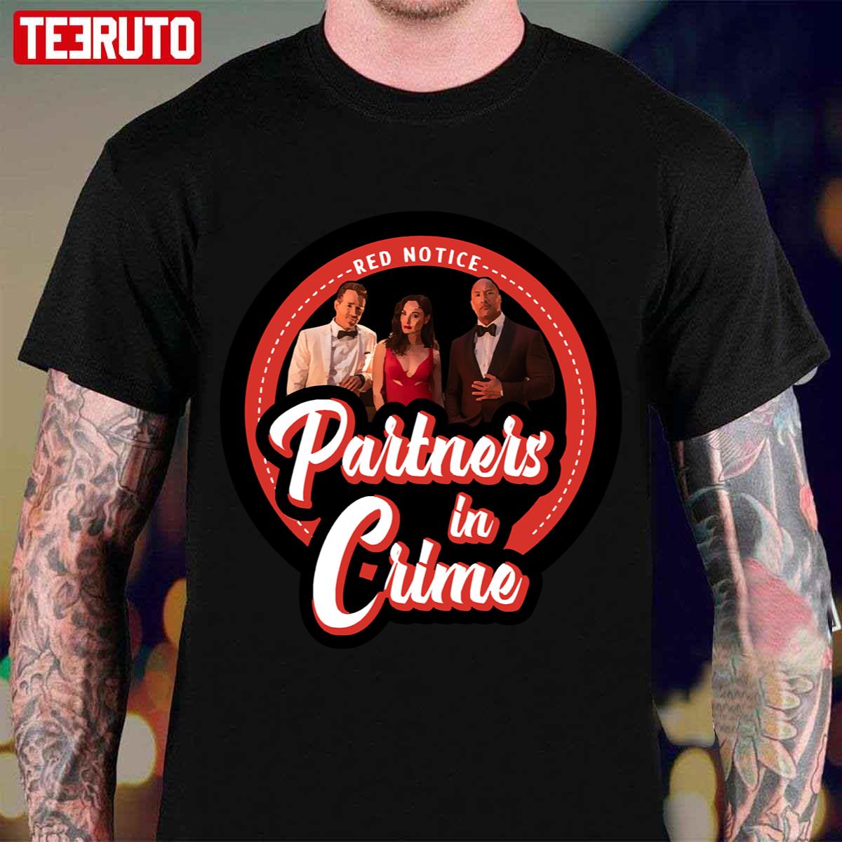 Partners In Crime Red Notice Dwayne Johnson Unisex T-Shirt