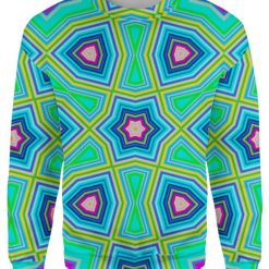 Pastel Mandela All Over Printed Sweater