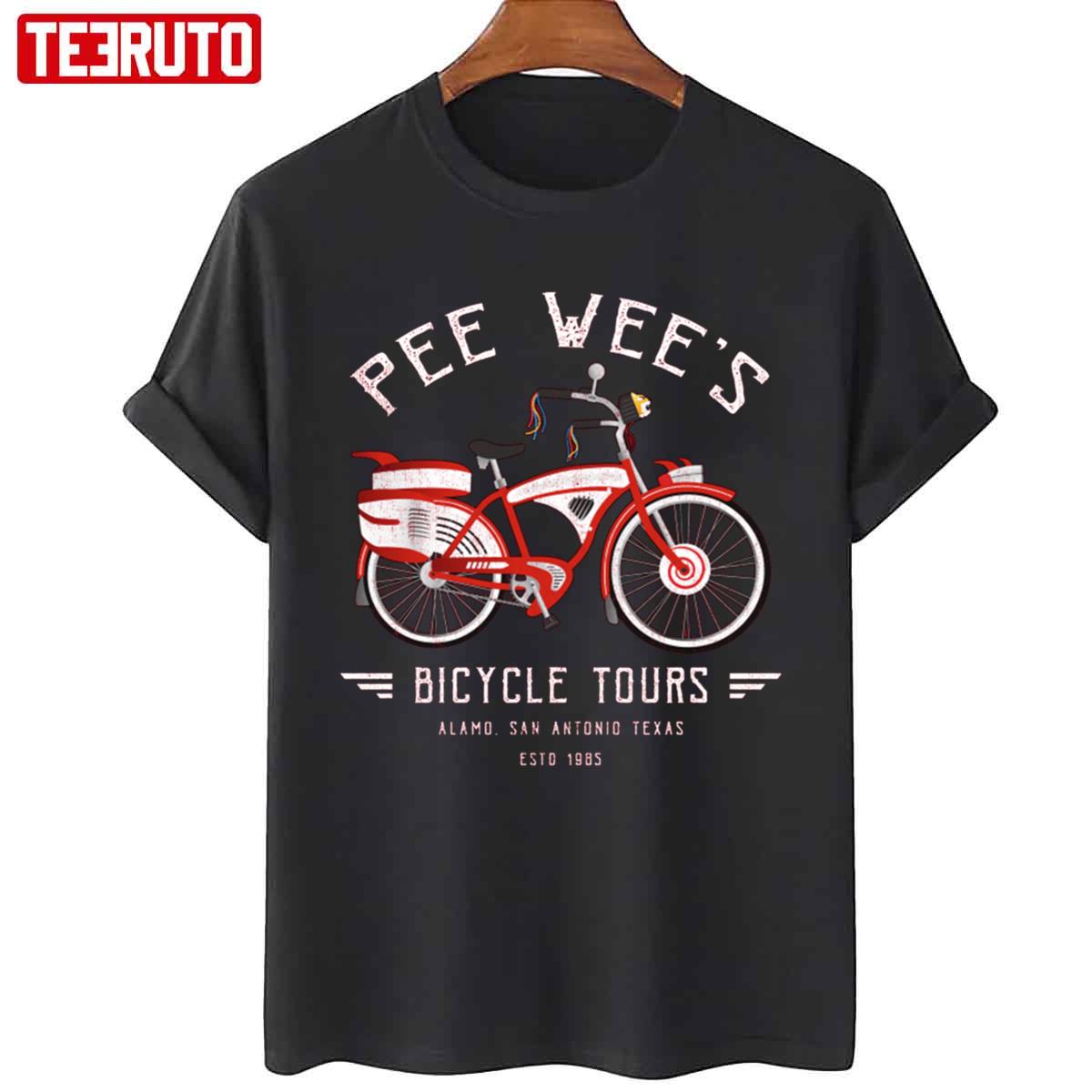 Pee Wee’s Bicycle Tours Unisex T-Shirt