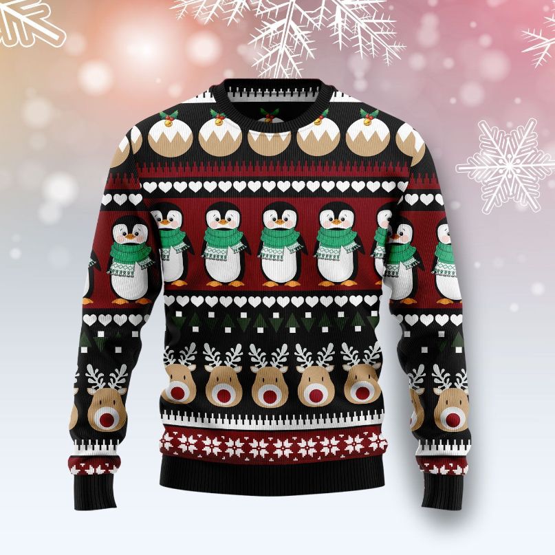 Penguin Group All Over Printed Sweater