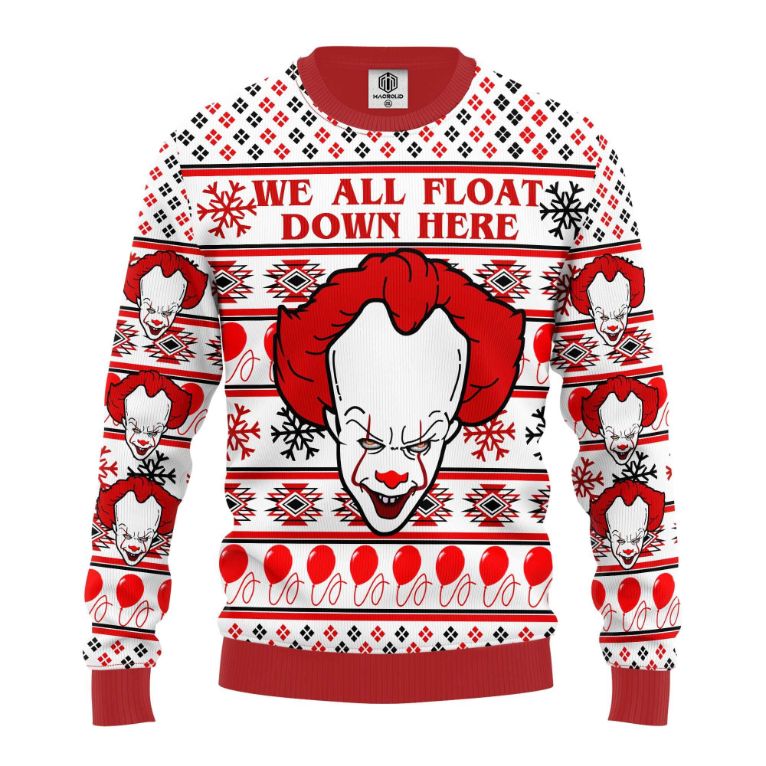 Pennywise Horror All Over Printed Sweater