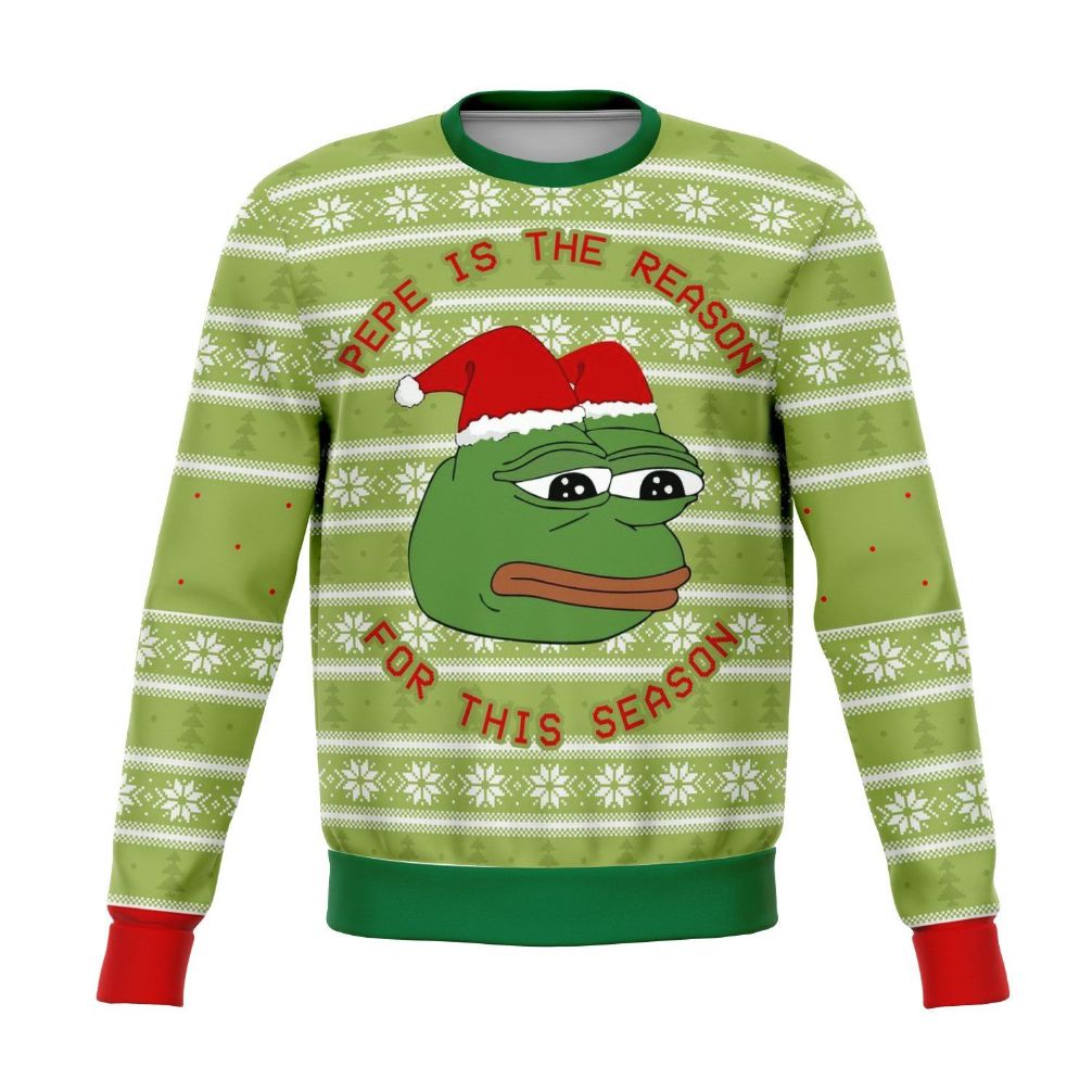 Pepe The Frog Dank All Over Printed Sweater