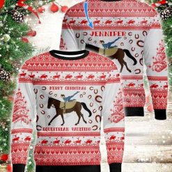 Personalized Christmas Day’s Equestrian Vaulting 3D Sweater