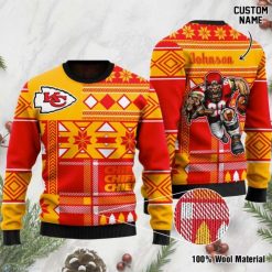 Personalized Kansas City Chiefs All Over Printed Sweater
