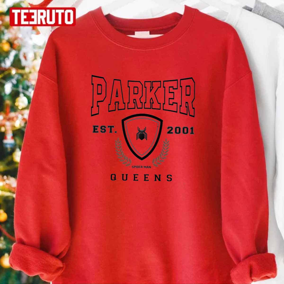 Peter Parker Est 2001 Queens College Spider Man No Way Home Unisex Sweatshirt