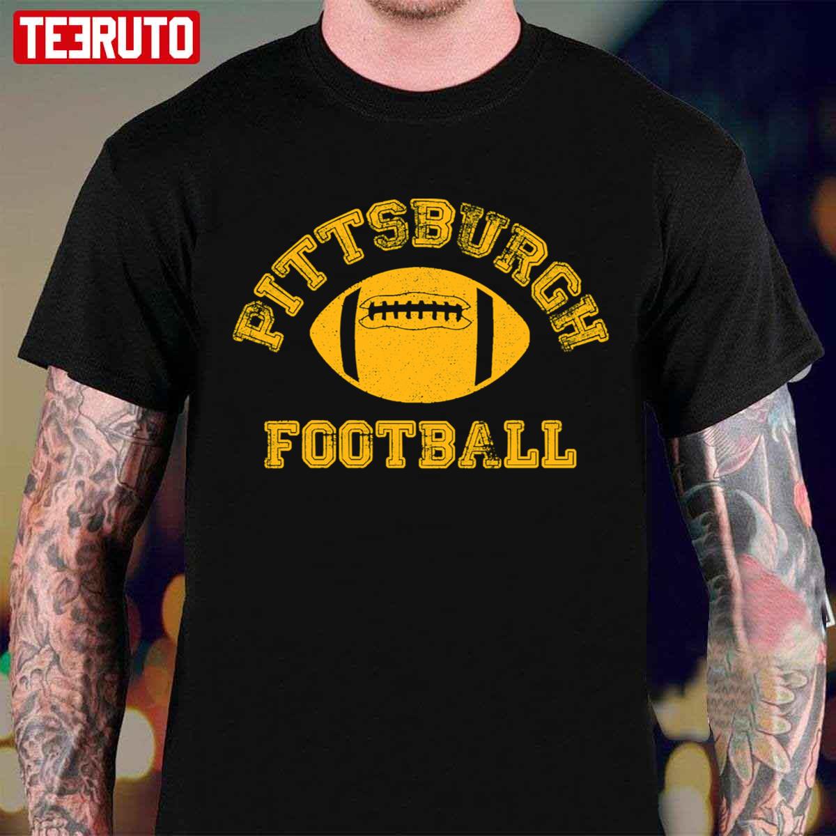 Pittsburgh Distressed Pro Football Unisex T-Shirt