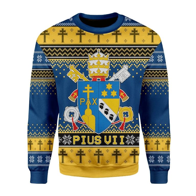 Pius VII Coat of Arms 3D Sweater