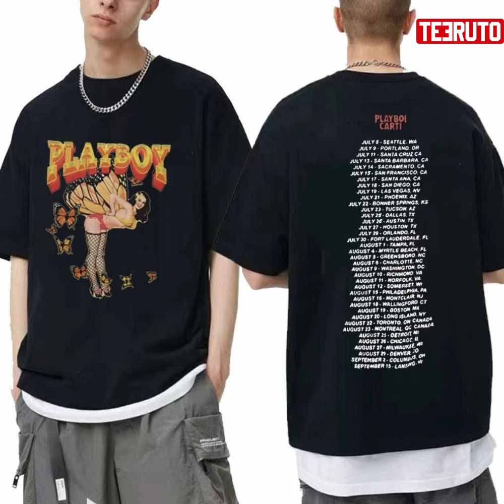 Playboi Carti 2Pac Hiphop Rap T-Shirt