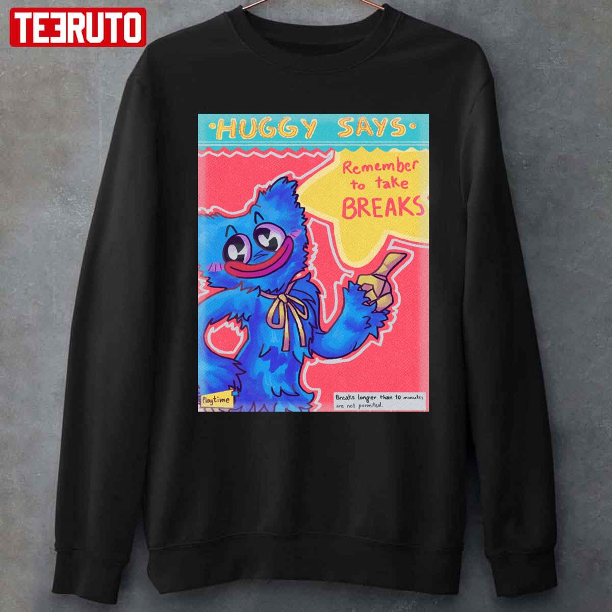 Poppy Playtime Huggy Wuggy Vintage Unisex T-Shirt