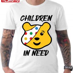 Pudsey Bear Childen In Need Unisex T-Shirt