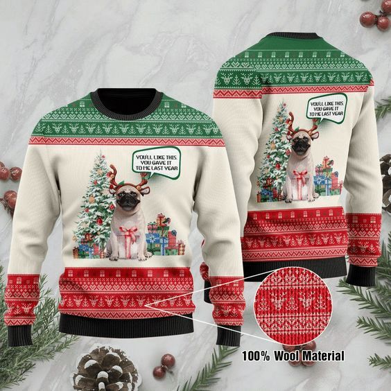 Pug Lovers 3D Sweater