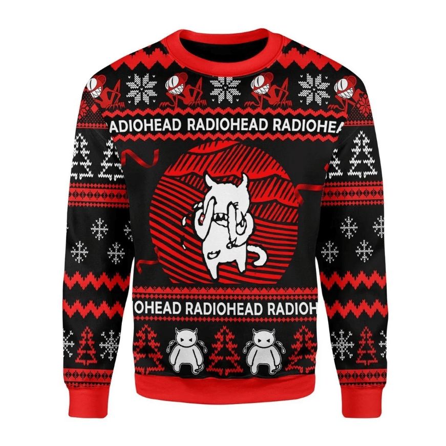 Radiohead All Over Printed Sweater - Teeruto