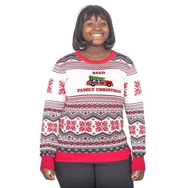 Reed Family Christmas Wool Knitted Sweater