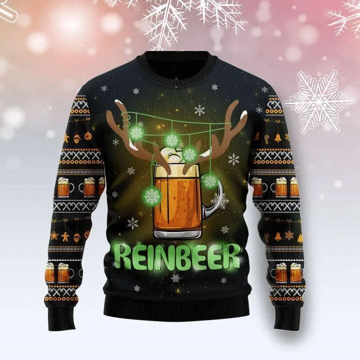 Reinbeer Awesome All Over Printed Sweater