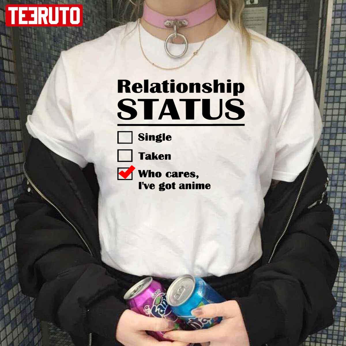 Relationship Status Anime Funny Unisex T-Shirt