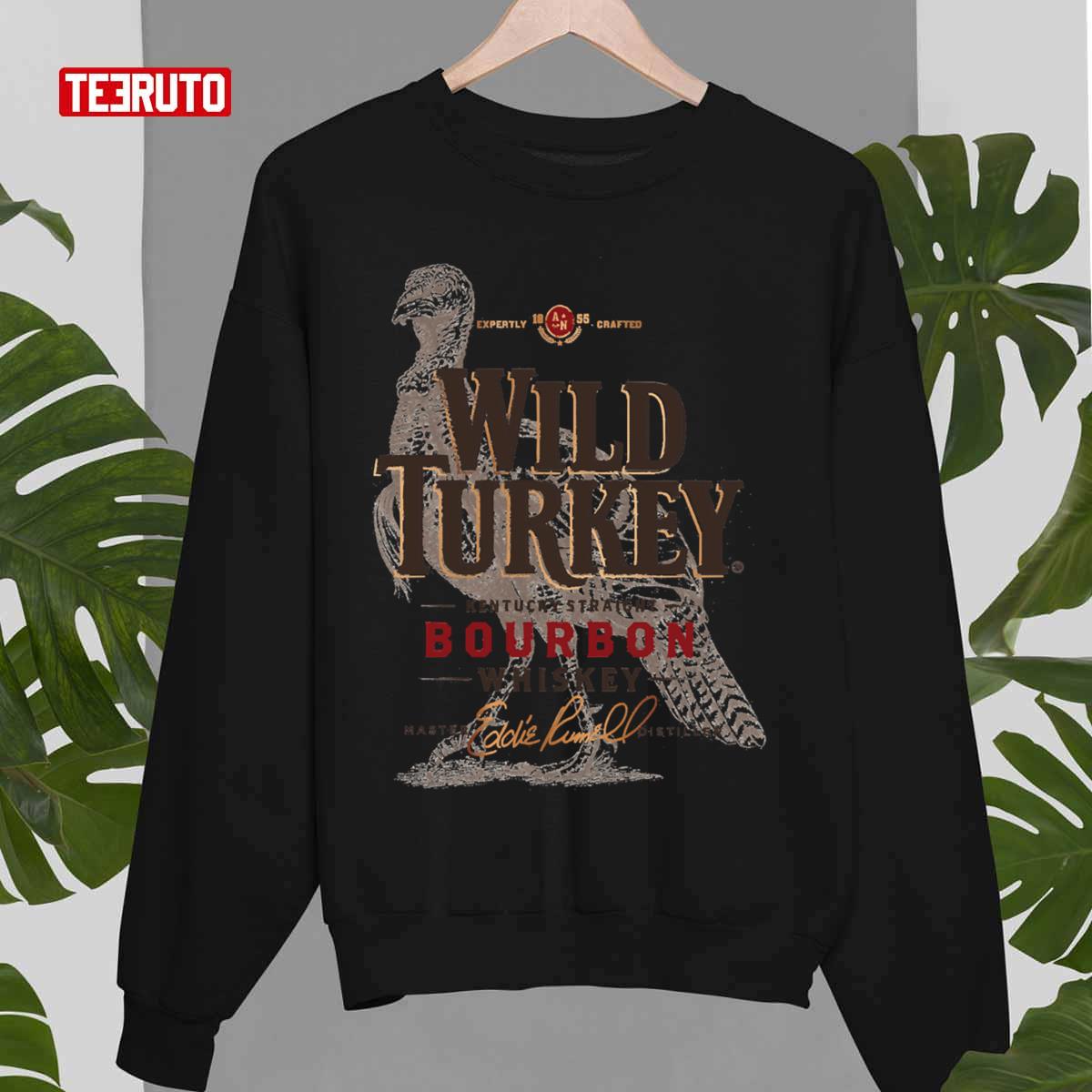 Retro Wild Turkey Premium Thanksgiving Unisex T-Shirt