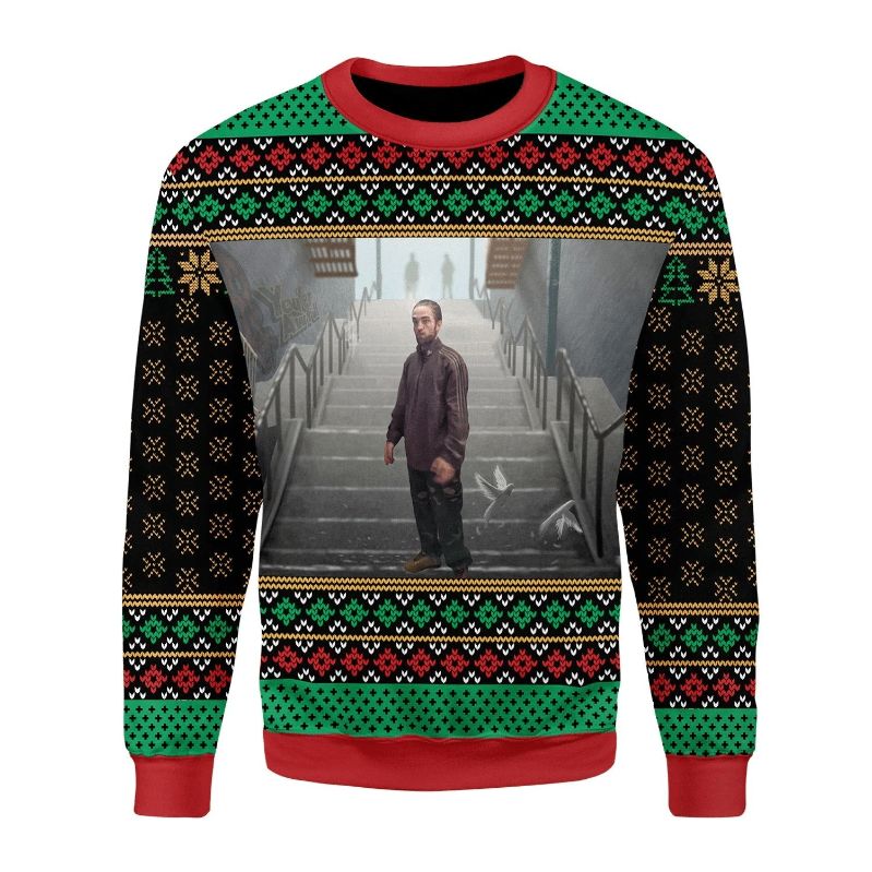 Robert Pattinson Kitchen All Over Printed Sweater