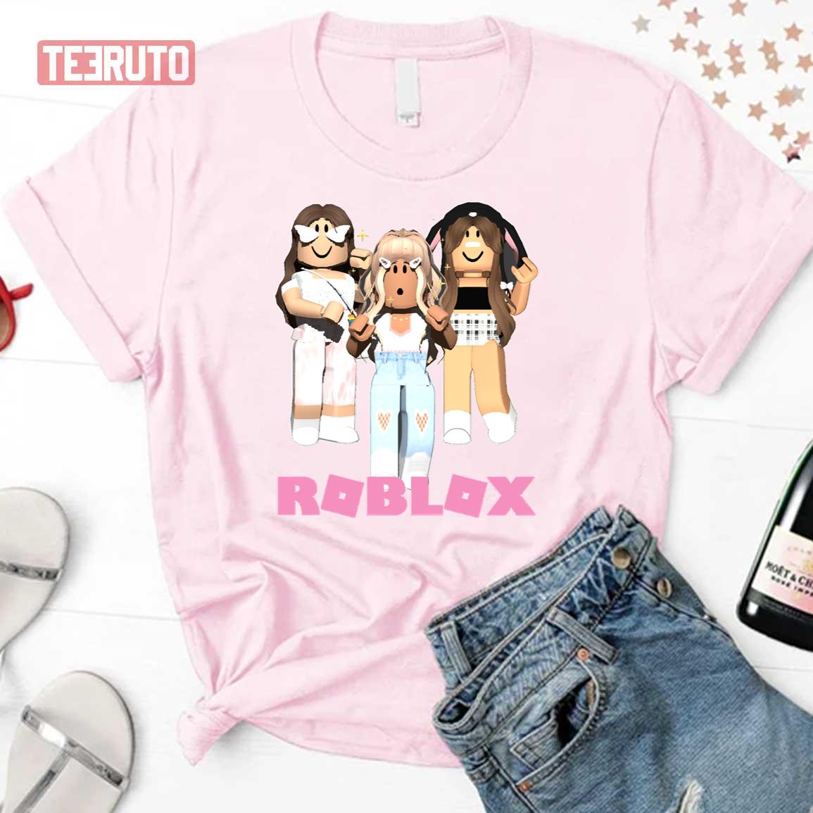 Aesthetic Roblox Girl Pink Shirt, hoodie, sweater, long sleeve and