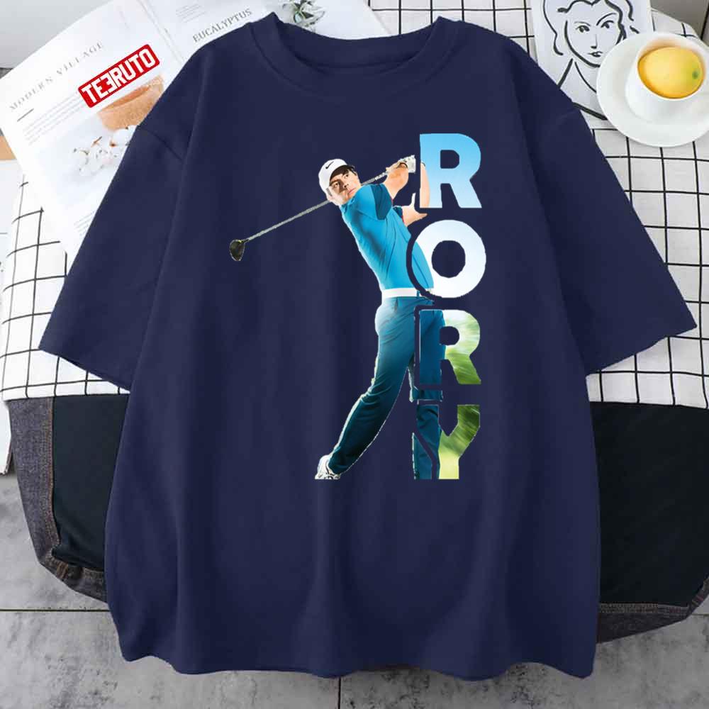 Rory Mcilroy Hitting The Golf Unisex T-Shirt