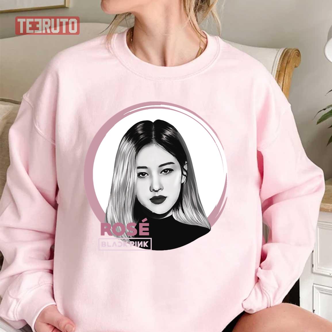 Rosé Black Pink Kpop Girl Unisex Sweatshirt