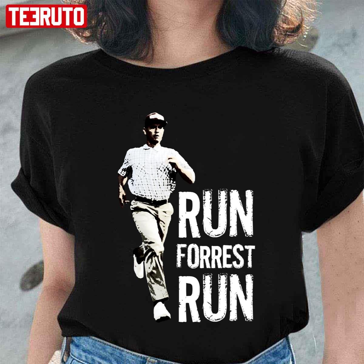 Run Forest Run Forest Gump Classic Quote Unisex T-Shirt