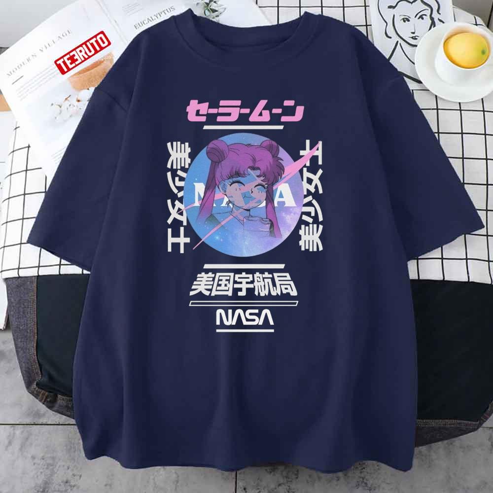 Sailor Moon NASA Vintage Anime 90s Unisex Sweatshirt T-Shirt