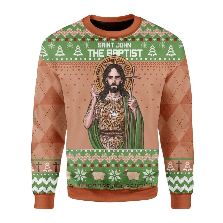 Saint John The Baptist 3D Sweater