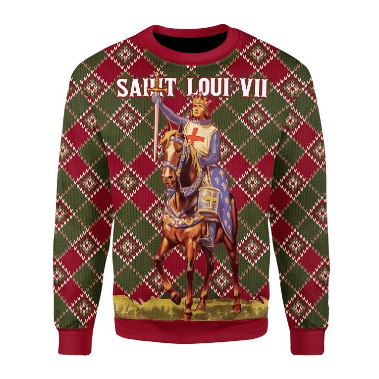 Saint Loui VII 3D Sweater