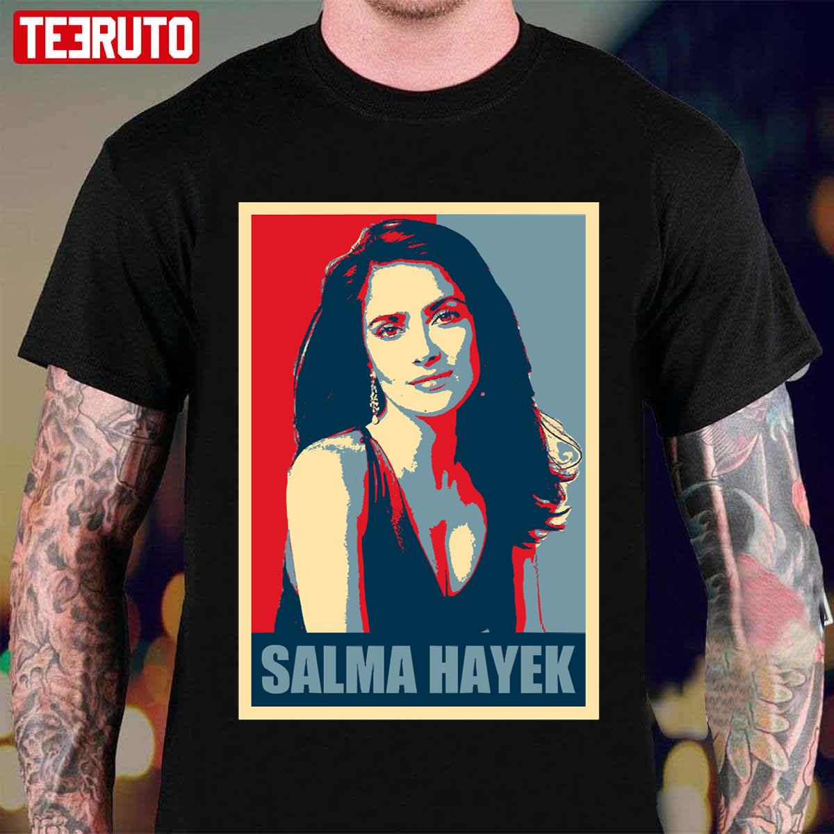 Salma Hayek Hope Vintage Unisex T-Shirt