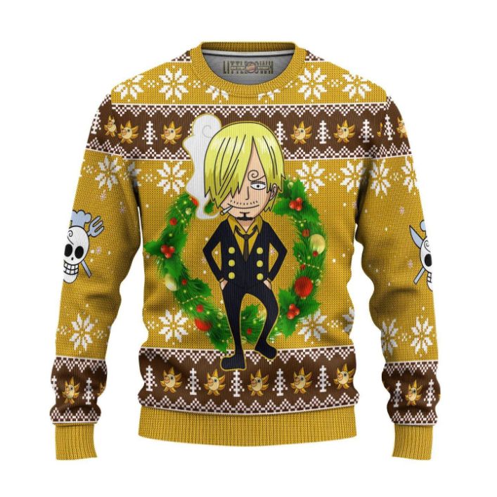 Sanji One Piece Anime 3D Sweater