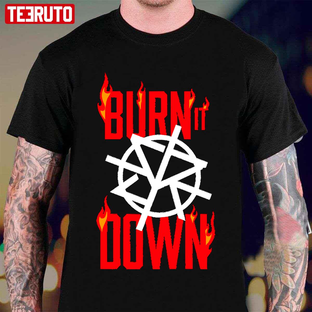 Seth Rollins Burn It Down Unisex T-Shirt