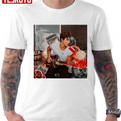 Shawn Mendes Collage Retro Unisex T-Shirt