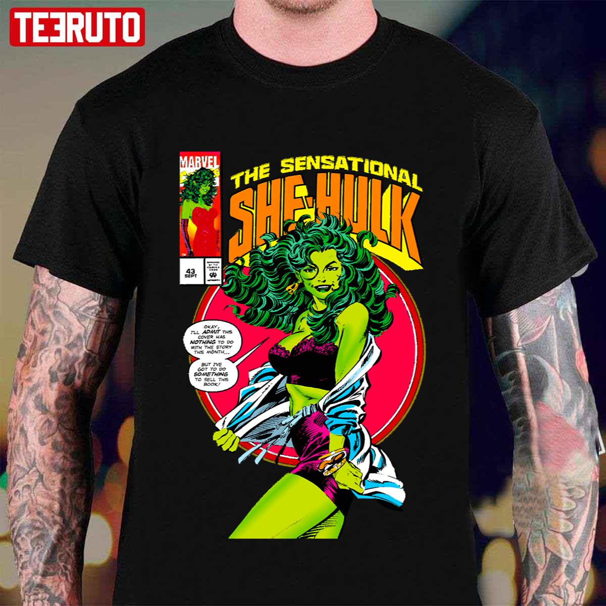 She Hulk Vintage Comic Unisex T-Shirt