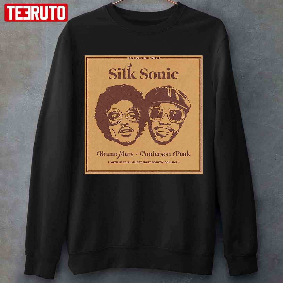 Silk Sonic Bruno Mars and Anderson Paak Unisex T-Shirt