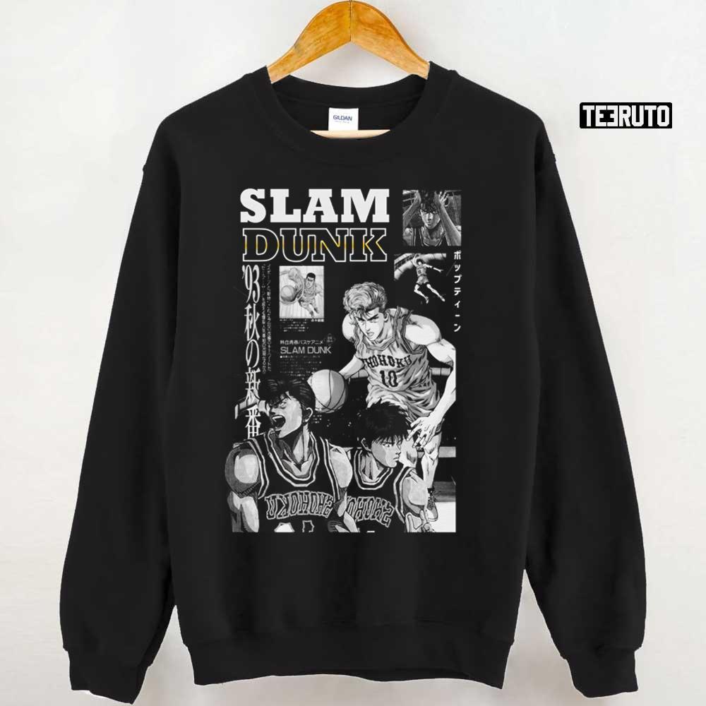 Slam Dunk Anime Manga Merch 90s Unisex Sweatshirt