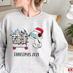 Snoopy Holiday Woodstock Charlie Brown Christmas 2021 Unisex Sweatshirt
