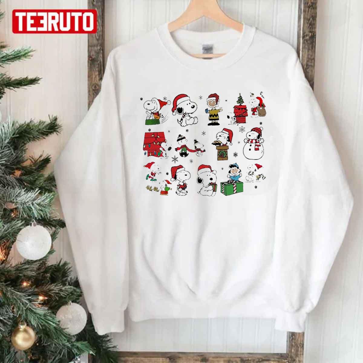 Snoopy What Make Me Happy In Christmas Peanuts Friend Unisex Sweatshirt