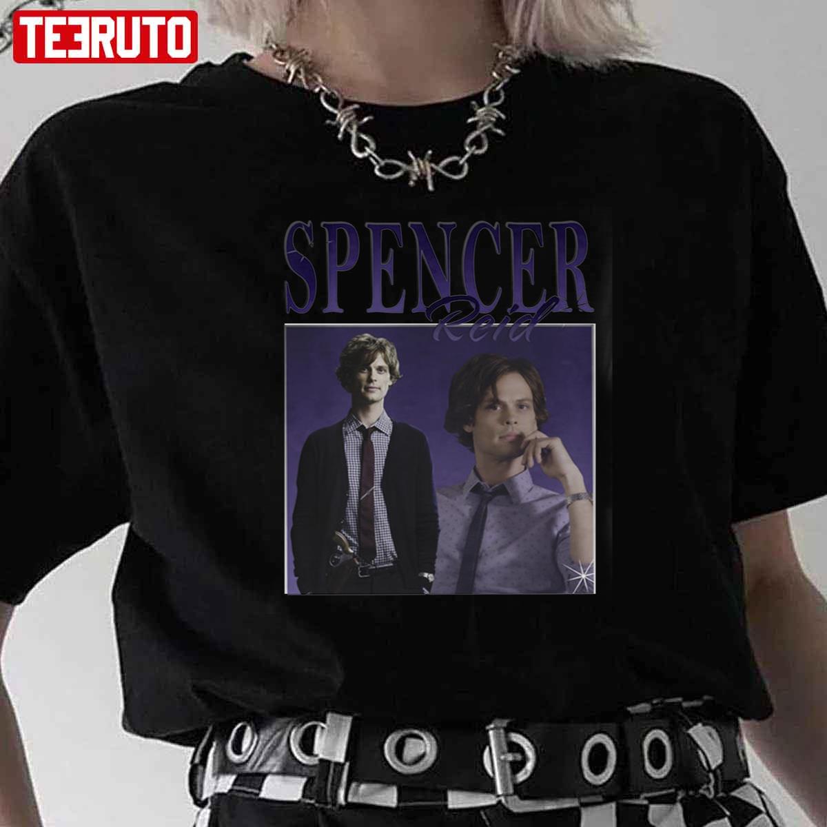 Spencer Reid Criminal Minds TV Series Vintage Unisex T-Shirt