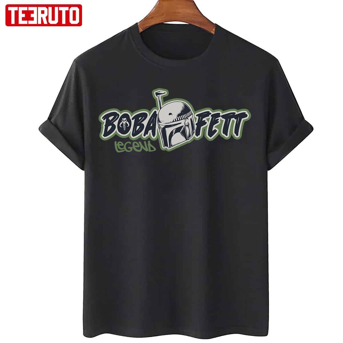 Star Wars The Book Of Boba Fett Legend Logo Unisex T-Shirt