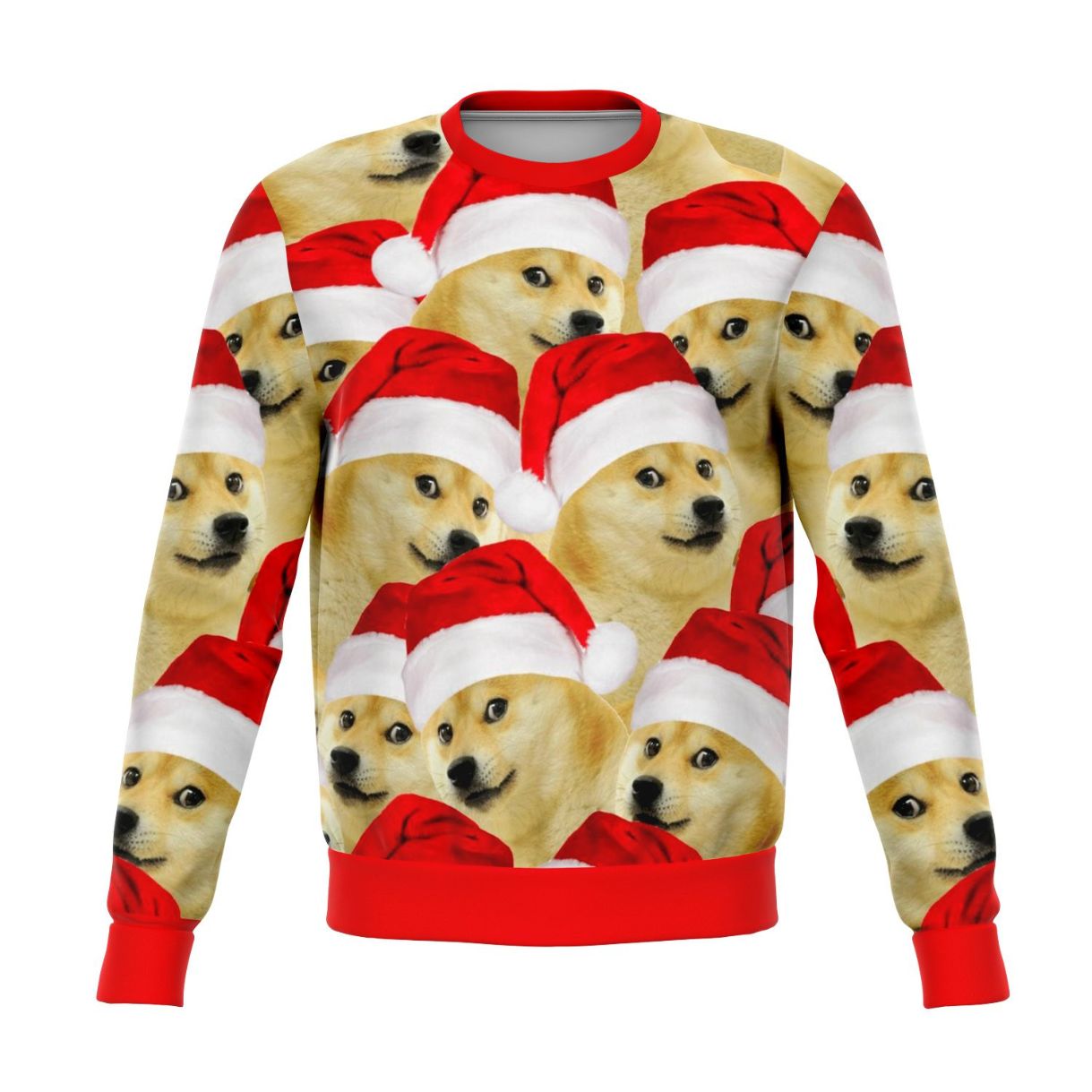 Sweater 3D Christmas Corgi Dog Meme Funny