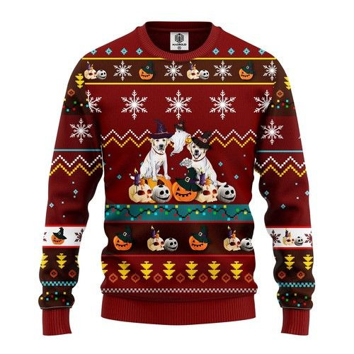 Sweater 3D Dog Noel Mc Christmas Brown Style