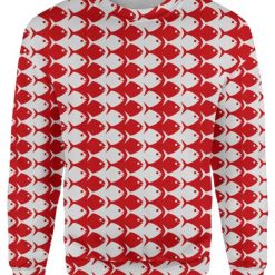 Sweater Xmas Cast Red 3D