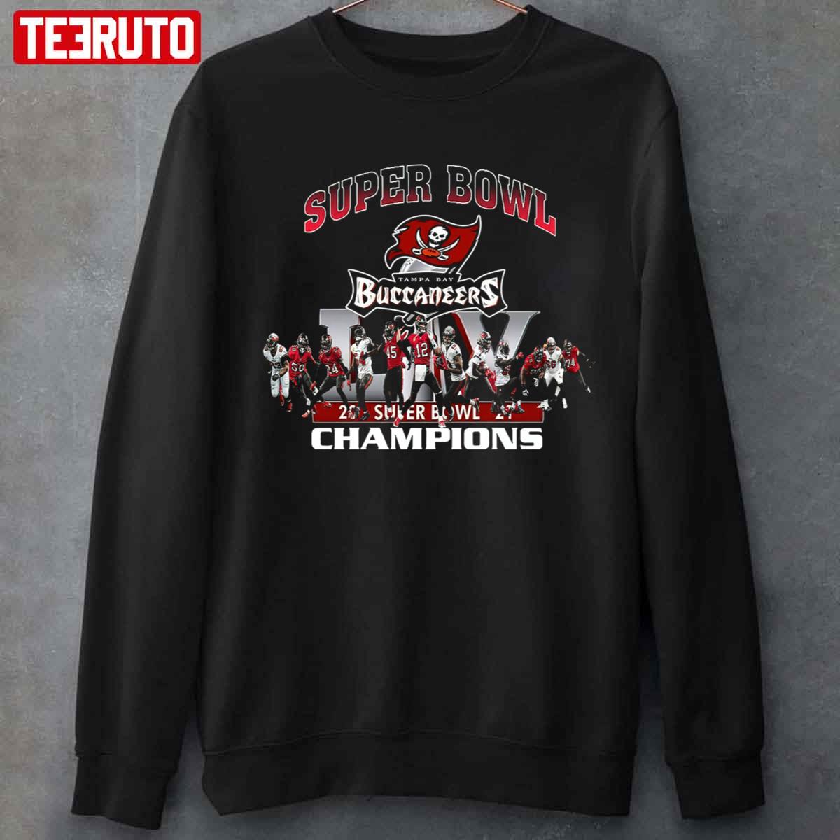 Tampa Bay Buccaneers Super Bowl Champions 2021 Unisex Sweatshirt