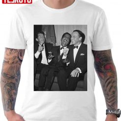 The Rat Pack Frank Sinatra Sammy Davis Jr. Dean Martin Unisex T-Shirt